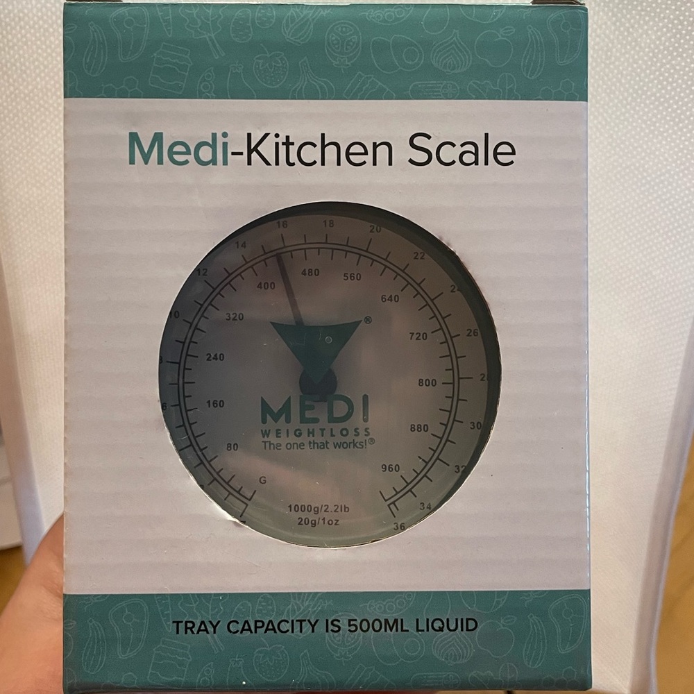 Kitchen Scale 500ml Capacity Tray